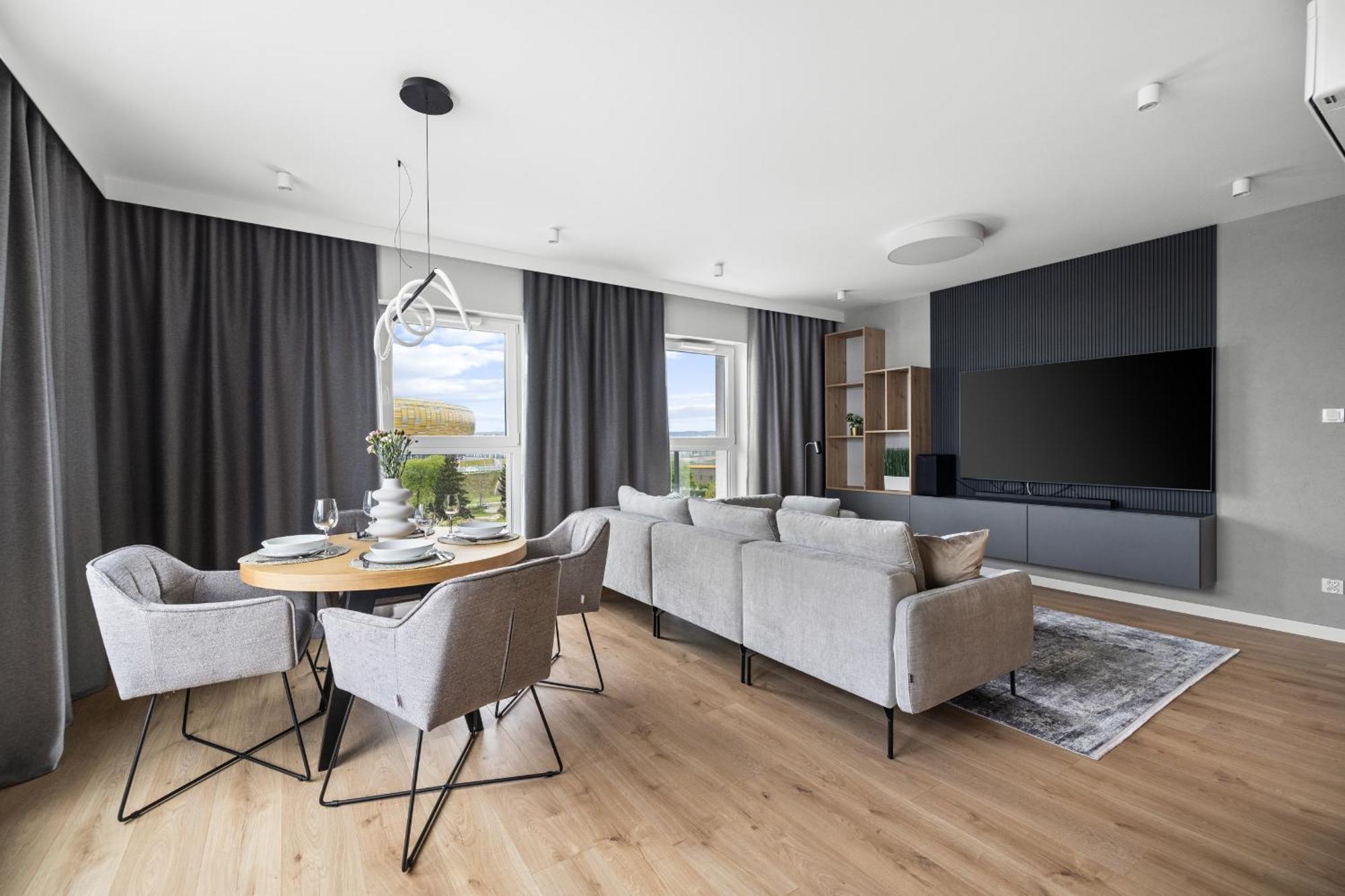Апартаменти Ina Rent - Przystan Letnica Гданськ Екстер'єр фото