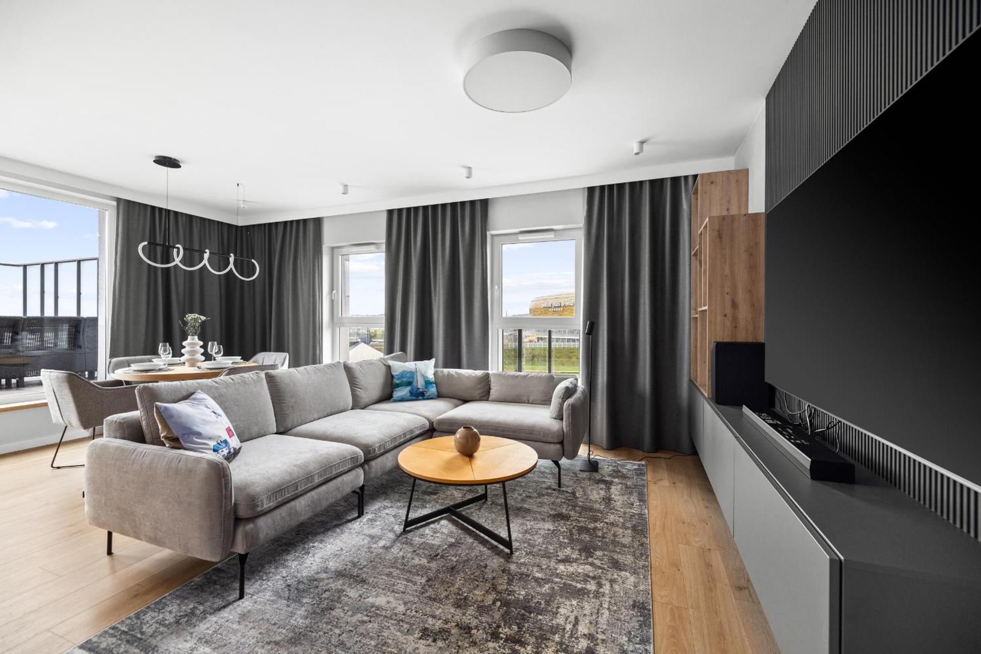 Апартаменти Ina Rent - Przystan Letnica Гданськ Екстер'єр фото